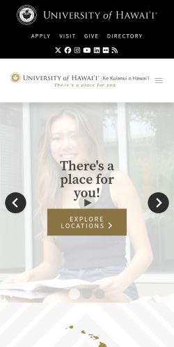 Screenshot of the audited page (Mobile 375×812)