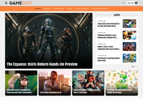 Screenshot of the audited page (Desktop 1440×900)