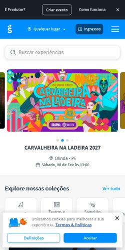 Screenshot of the audited page (Mobile 375×812)