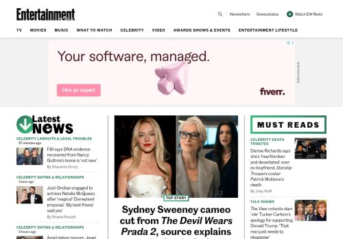 Screenshot of the audited page (Desktop 1440×900)