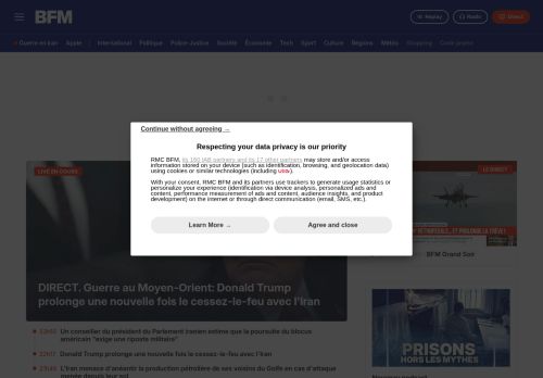 Screenshot of the audited page (Desktop 1440×900)