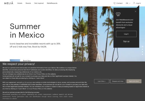 Screenshot of the audited page (Desktop 1440×900)