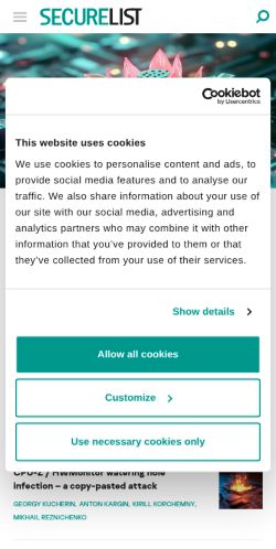 Screenshot of the audited page (Mobile 375×812)