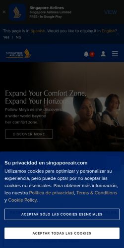 Screenshot of the audited page (Mobile 375×812)