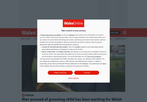 Screenshot of the audited page (Desktop 1440×900)