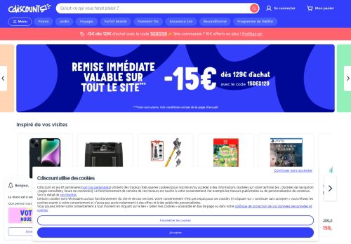 Screenshot of the audited page (Desktop 1440×900)