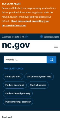Screenshot of the audited page (Mobile 375×812)