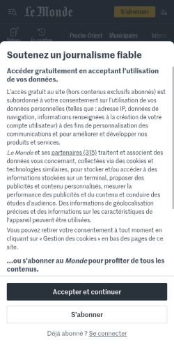 Screenshot of the audited page (Mobile 375×812)