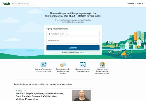 Screenshot of the audited page (Desktop 1440×900)