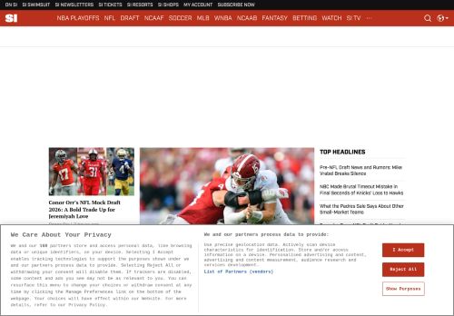 Screenshot of the audited page (Desktop 1440×900)