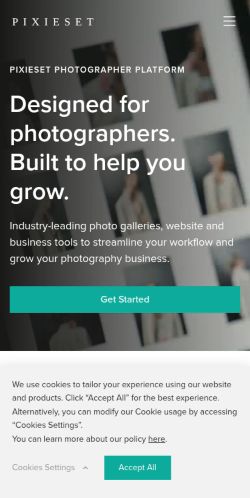 Screenshot of the audited page (Mobile 375×812)