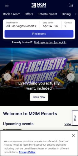 Screenshot of the audited page (Mobile 375×812)
