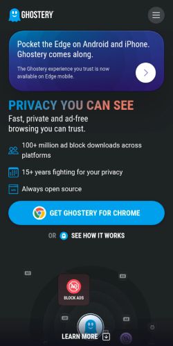 Screenshot of the audited page (Mobile 375×812)