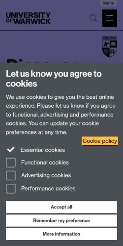 Screenshot of the audited page (Mobile 375×812)