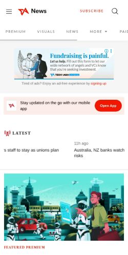 Screenshot of the audited page (Mobile 375×812)