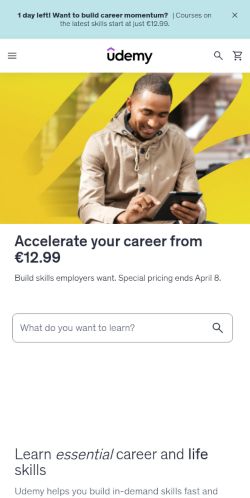 Screenshot of the audited page (Mobile 375×812)