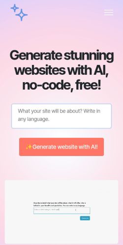 Screenshot of the audited page (Mobile 375×812)