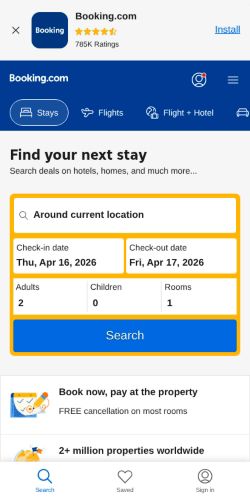 Screenshot of the audited page (Mobile 375×812)