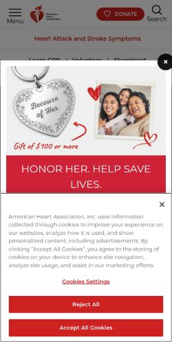 Screenshot of the audited page (Mobile 375×812)