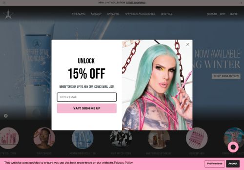 Screenshot of the audited page (Desktop 1440×900)