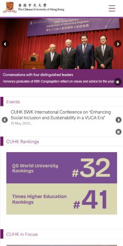 Screenshot of the audited page (Mobile 375×812)