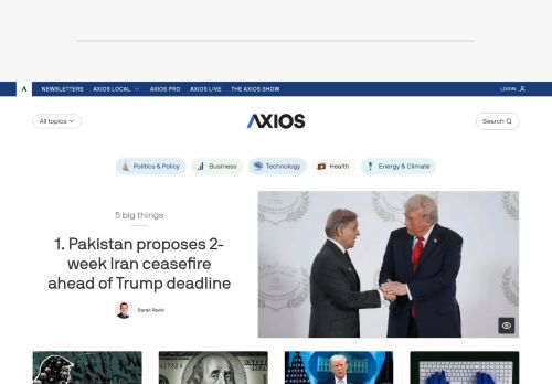 Screenshot of the audited page (Desktop 1440×900)