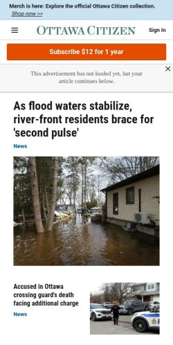 Screenshot of the audited page (Mobile 375×812)