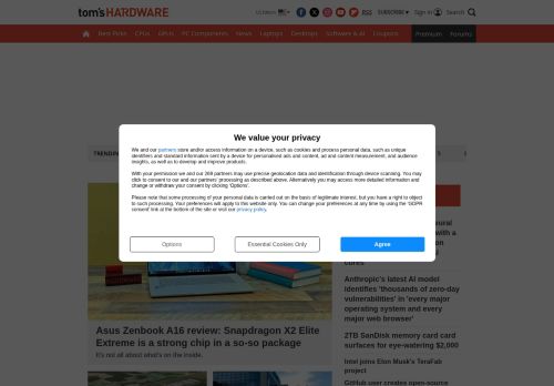 Screenshot of the audited page (Desktop 1440×900)