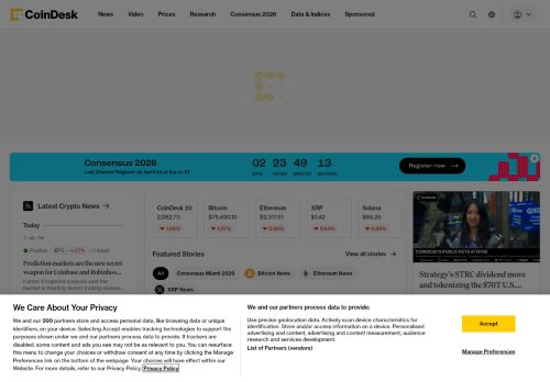 Screenshot of the audited page (Desktop 1440×900)