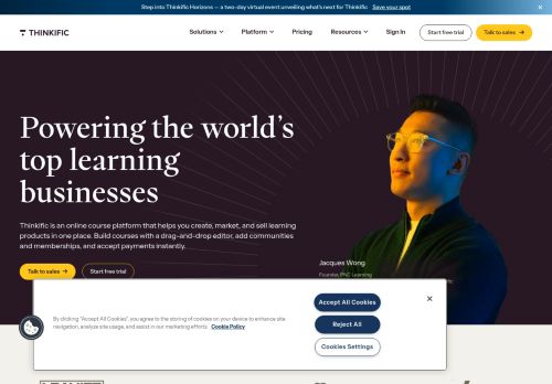 Screenshot of the audited page (Desktop 1440×900)