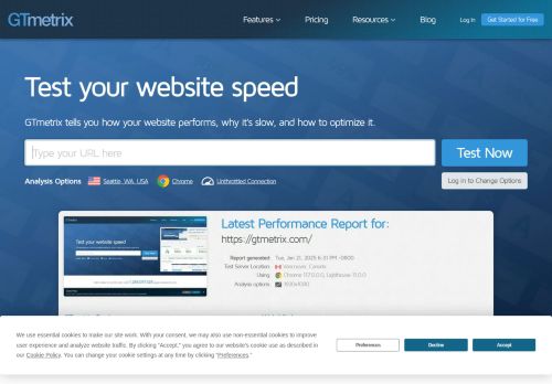 Screenshot of the audited page (Desktop 1440×900)
