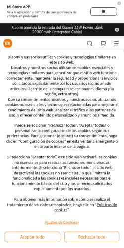 Screenshot of the audited page (Mobile 375×812)