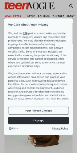 Screenshot of the audited page (Mobile 375×812)