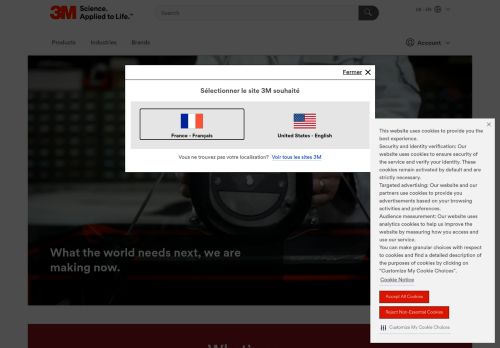 Screenshot of the audited page (Desktop 1440×900)