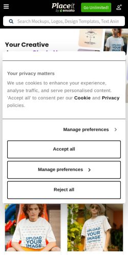 Screenshot of the audited page (Mobile 375×812)
