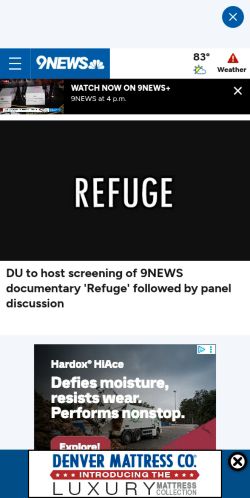 Screenshot of the audited page (Mobile 375×812)