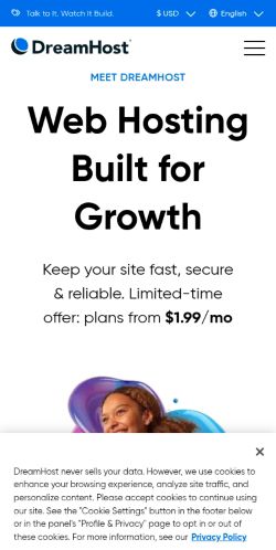 Screenshot of the audited page (Mobile 375×812)