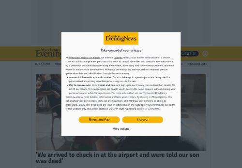 Screenshot of the audited page (Desktop 1440×900)