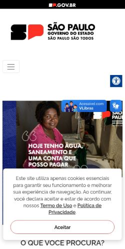 Screenshot of the audited page (Mobile 375×812)