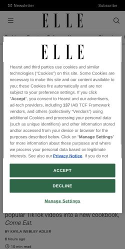 Screenshot of the audited page (Mobile 375×812)