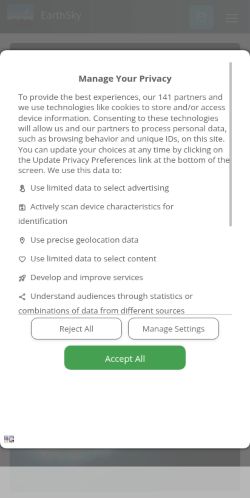 Screenshot of the audited page (Mobile 375×812)