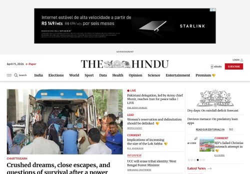 Screenshot of the audited page (Desktop 1440×900)