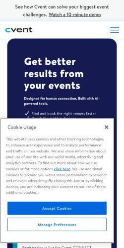 Screenshot of the audited page (Mobile 375×812)