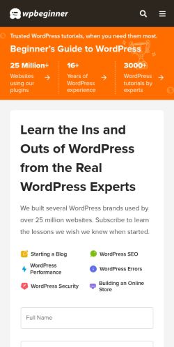 Screenshot of the audited page (Mobile 375×812)