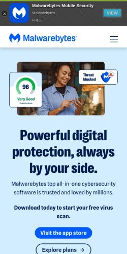 Screenshot of the audited page (Mobile 375×812)