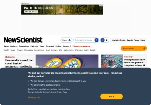 Screenshot of the audited page (Desktop 1440×900)