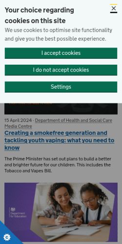 Screenshot of the audited page (Mobile 375×812)