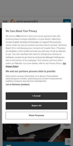 Screenshot of the audited page (Mobile 375×812)