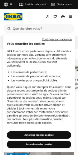 Screenshot of the audited page (Mobile 375×812)