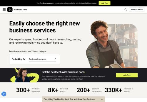 Screenshot of the audited page (Desktop 1440×900)